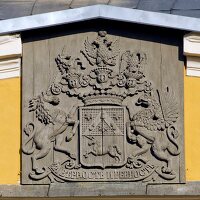 Lettland, Riga, Schloss Rundale, Wappen