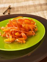 Carrot salad with orange