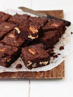 Schokoladen-Pecannuss-Brownies