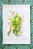 Celery and Radish Salad; From Above