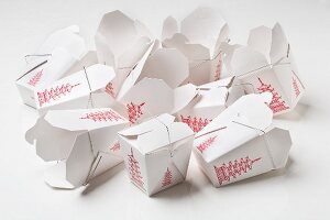 Empty Chinese Take-Out Containers