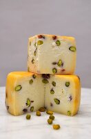 Pecorino with pistachios