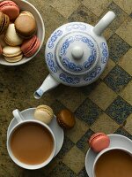 Tea and macaroons