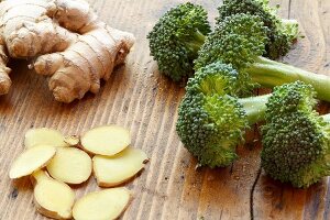 Fresh Broccoli and Ginger