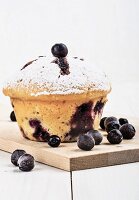 Blaubeermuffin