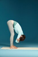 Forward bend from standing