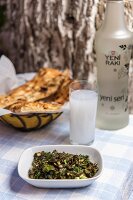 Bugdayli Karalahana (Turkish black kale with wheat)