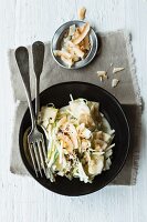 Oriental Waldorf salad with celeriac and pineapple