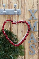 Cranberry wreath