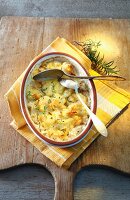 Kartoffelgratin mit Rosmarin