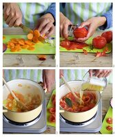 Schnelles Tomatensugo zubereiten