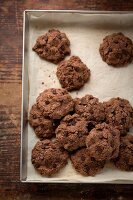 Buckwheat chocolate biscuits