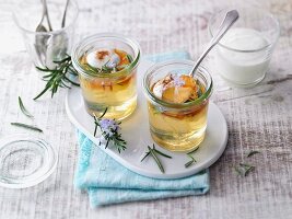 Rosemary and apple jelly