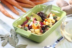 Mecklenburgische Plumm (vegetables with dried plums)