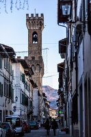 The old town of Scaperia, Tuscany, Italy