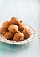 Bunuelos (deep-fried Spanish pastries)