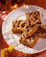 Walnut and pecan squares