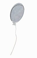 Blauer Luftballon als Symbolbild für Blähungen (Illustration)