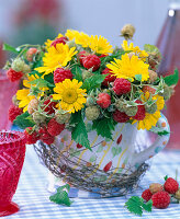 Raspberry arrangement