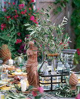 Olive table decoration