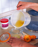 Make marigold ointment