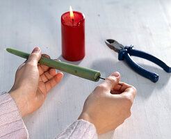 Mistletoe candle arrangements (2/5)