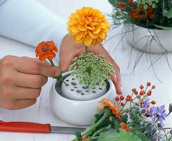 Arrangement in ceramic bowl (2/3)