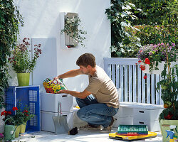 Balcony with storage space (4/5)