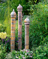 Water feature in handmade ceramics