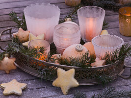 Frozen table arrangement