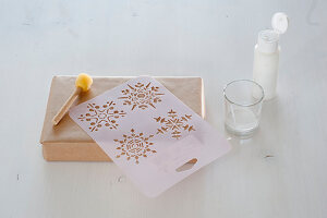 Design Christmas paper yourself