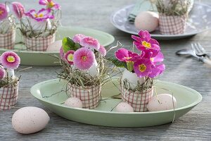 Decoration for Easter breakfast