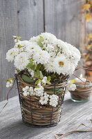 Small chrysanthemum (autumn chrysanthemum) bouquet