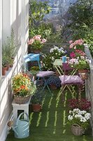 Balcony through the seasons