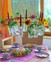 Hanging table decoration