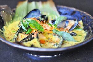 Curry mit Meeresfrüchten (Asien)