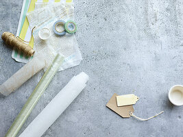 Various utensils for packing lunch