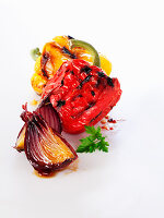 Chargrilled Pepper and Onion