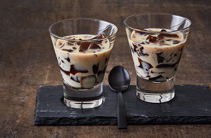 Japanese coffee jelly