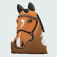 A horse head biscuit
