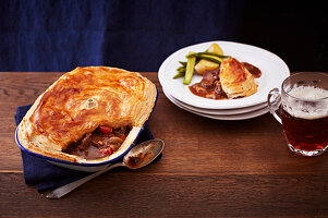 Steak and ale pie