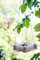 Handmade bird feeder