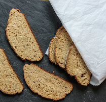 Stale bread (using up leftovers)