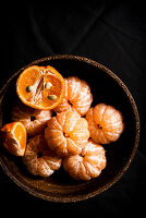 Mandarinen in einer Schale