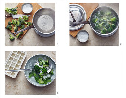 Brokkoli zum Einfrieren vorbereiten - richtig blanchieren
