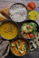 South Asian curries