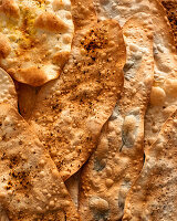 Lavash crackers (unleavened flatbread from Armenia)
