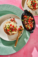 Molletes – gratinated rolls from Mexico