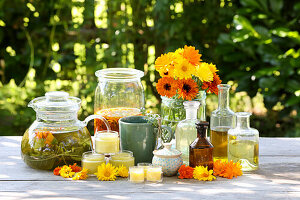 Natural remedies from marigolds