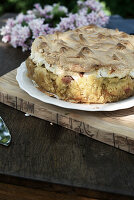 Rhubarb cake